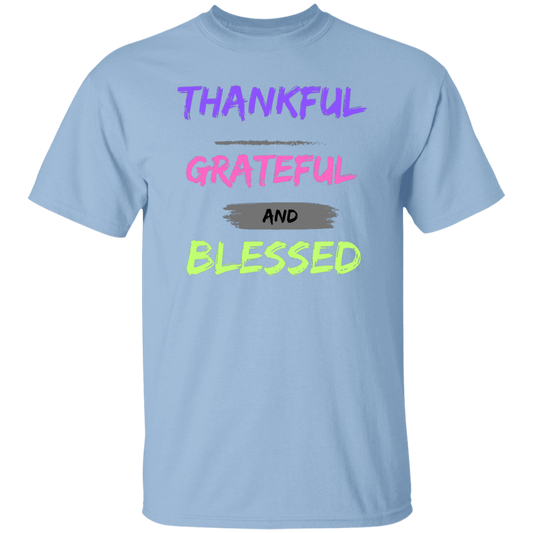 Thankful Grateful & Blessed T-Shirt